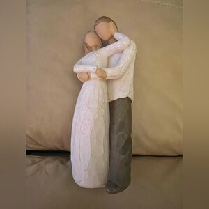 Willow Tree “Always Together (Man & Woman) - 9" Tall Hand-Painted 2000 series